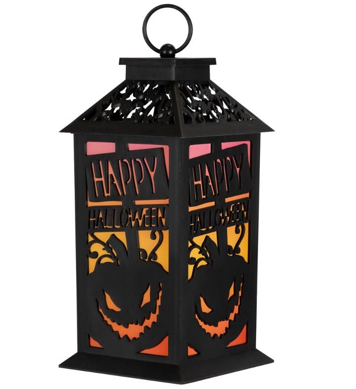 Led Lighted Jack O Lantern Happy Halloween Lantern