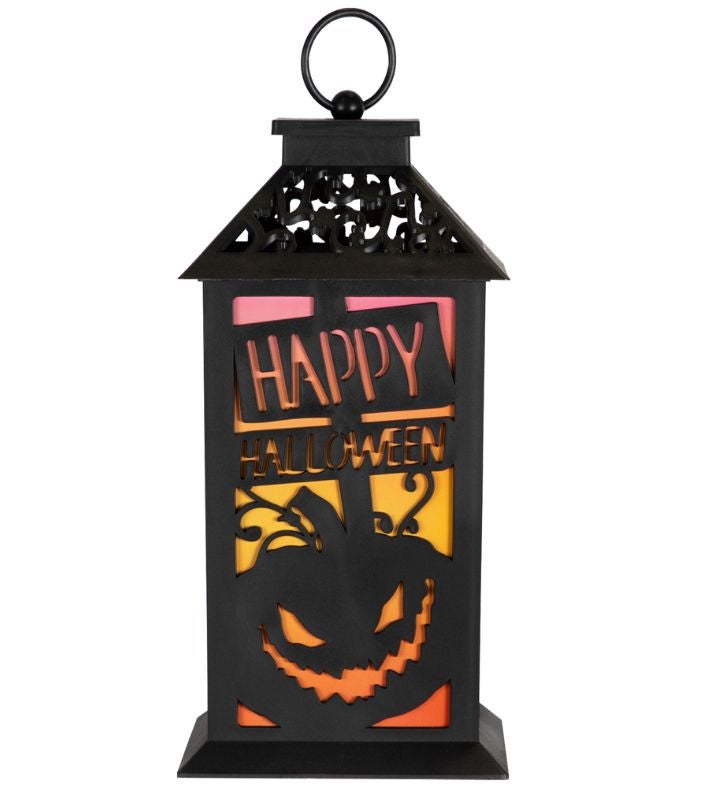 Led Lighted Jack O Lantern Happy Halloween Lantern