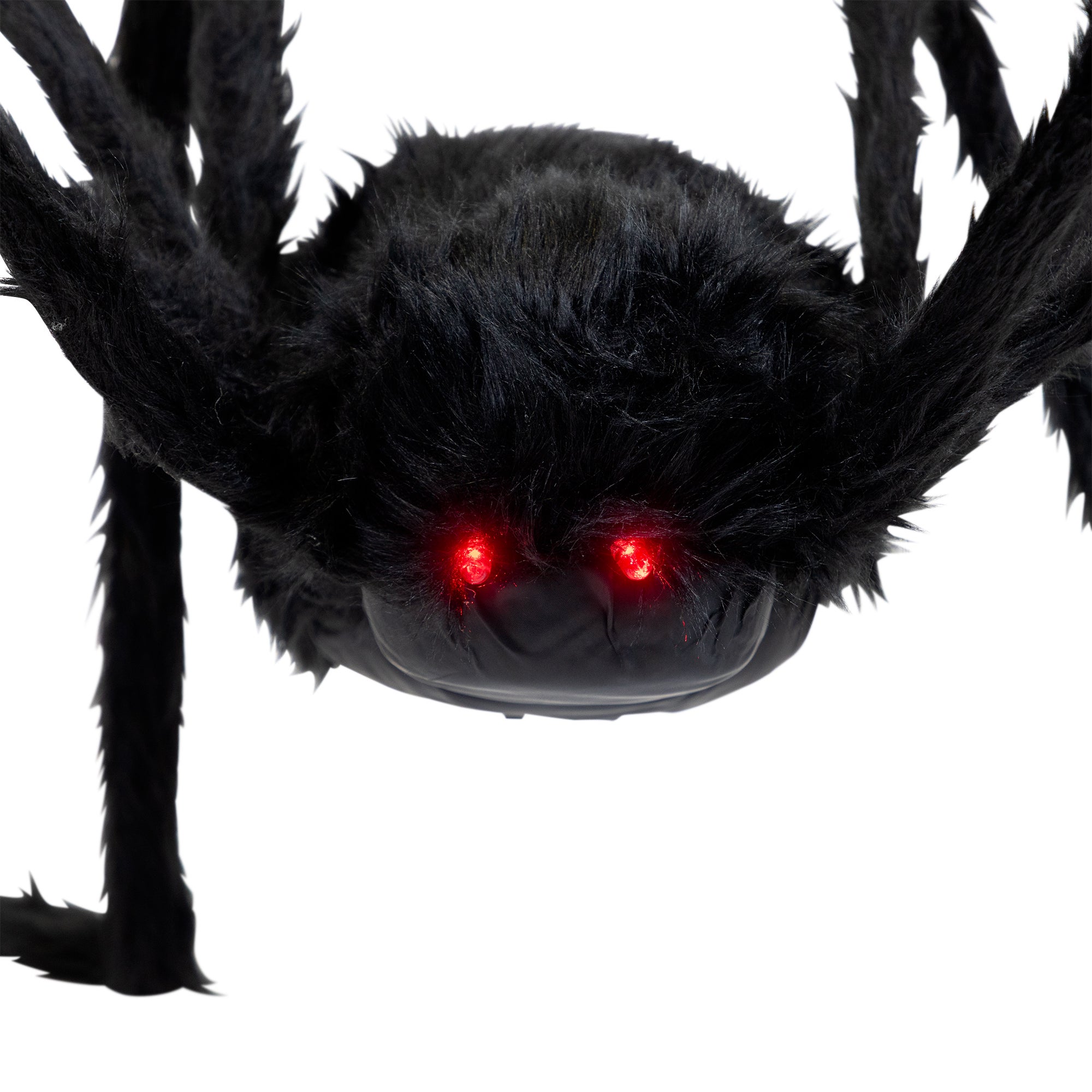 Lighted Spider Eyes Halloween Decoration Black Red Lights