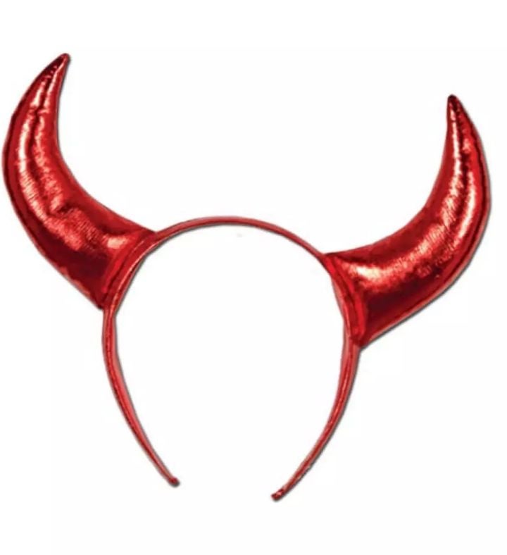 Pack Of 12 Devil Horn Halloween Headband Costume - One Size