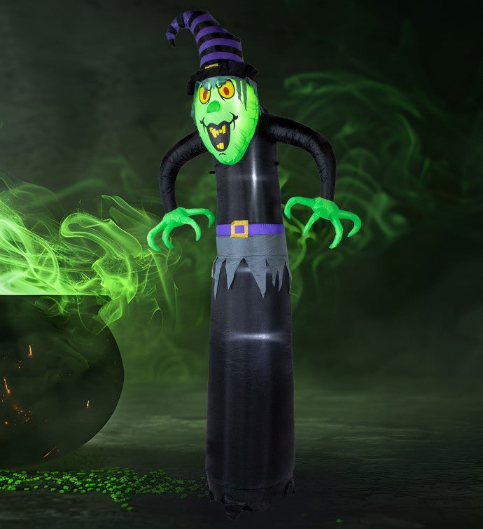 Winifred The Wicked Witch Inflatable With Led Lights