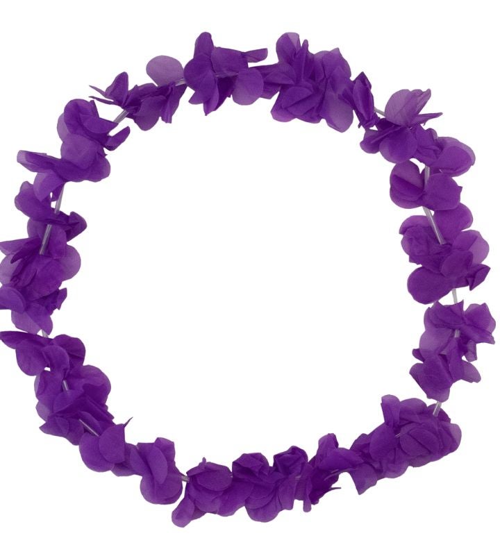 18" Purple Realistic Halloween Lei Costume