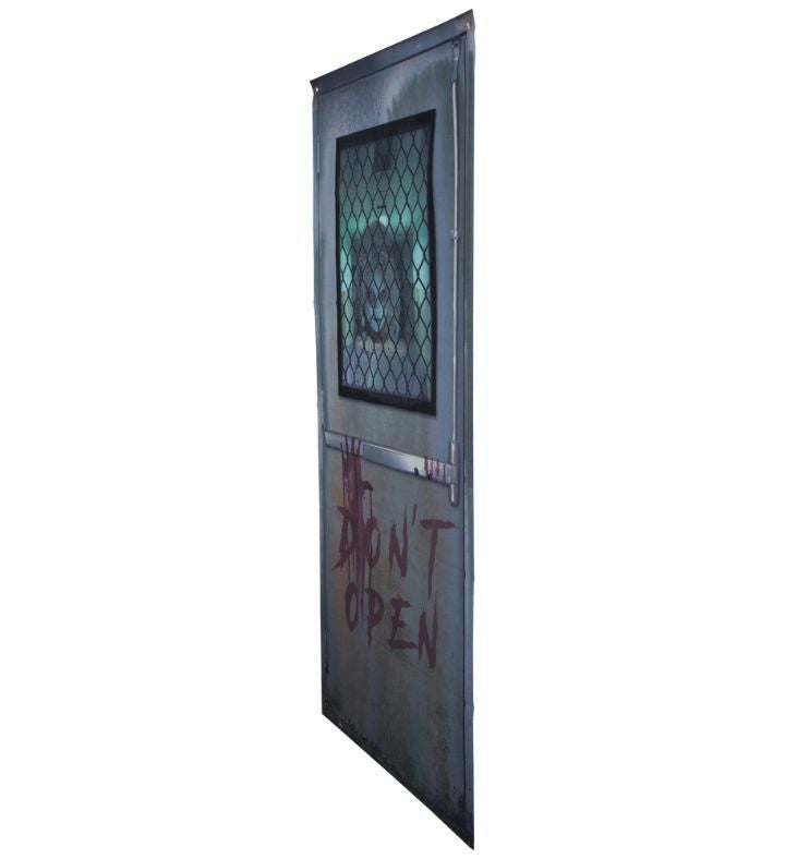 Don’t Open Hospital Entryway Halloween Scary Door Decoration - 6'