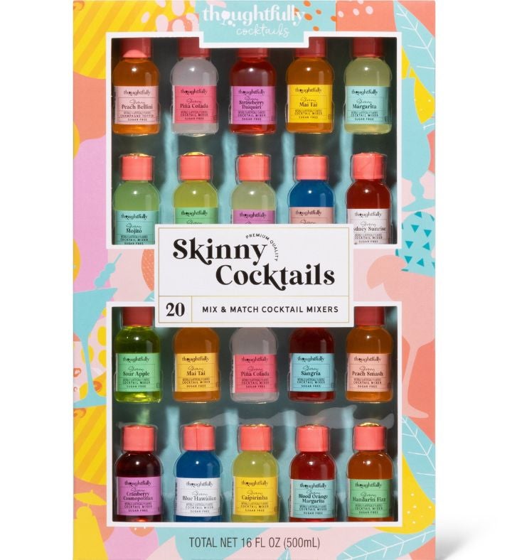 Mix And Match Skinny Cocktail Mixers Set of 20