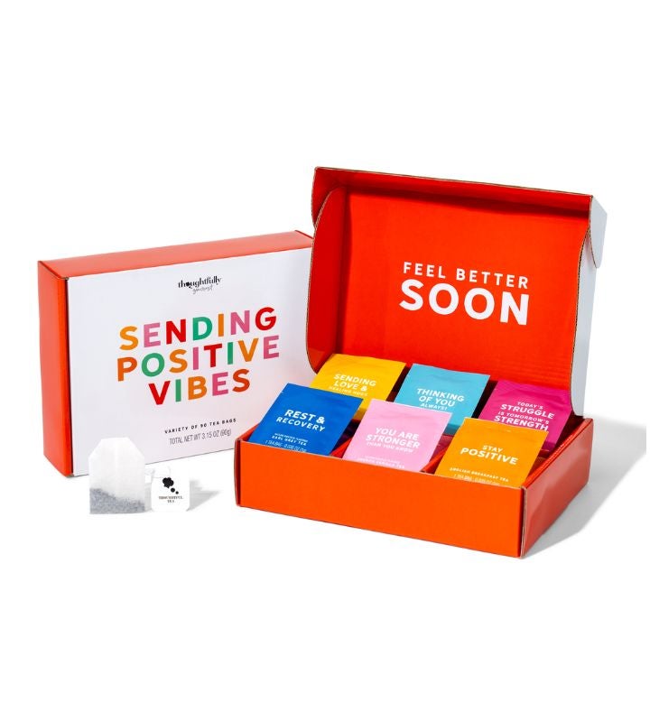 Sending Positive Vibes Tea Gift, Set of 90