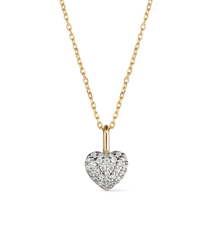 Gold Heart Necklace   Ellery