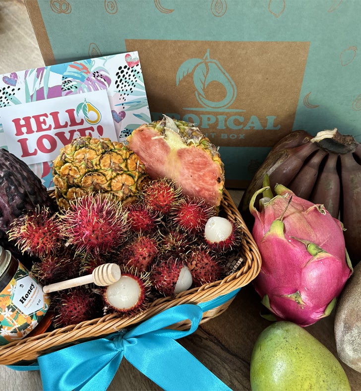 Love is in the Air Tropical Fruit Box | Marketplace | 1800Flowers