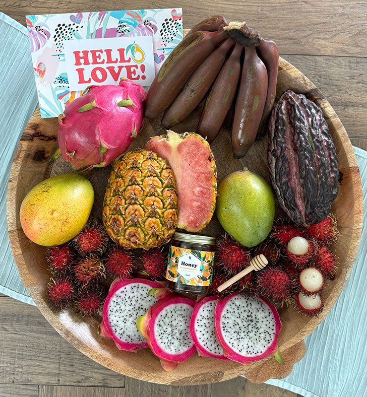 Love is in the Air Tropical Fruit Box | Marketplace | 1800Flowers