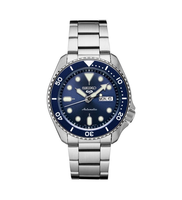 Mens 5 Sport Watch   Blue Dial