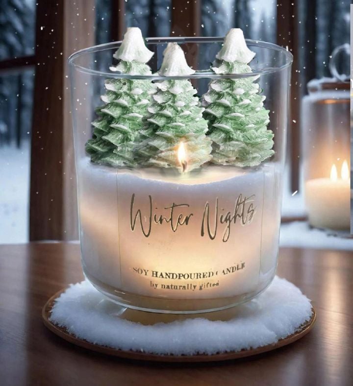 Christmas Tree Candle, Christmas Gift, Christmas Decor