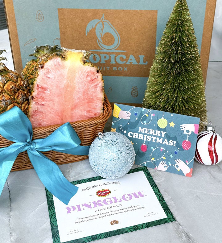 Merry Christmas Pinkglow Pink Pineapple Duo Exclusive Gift Box