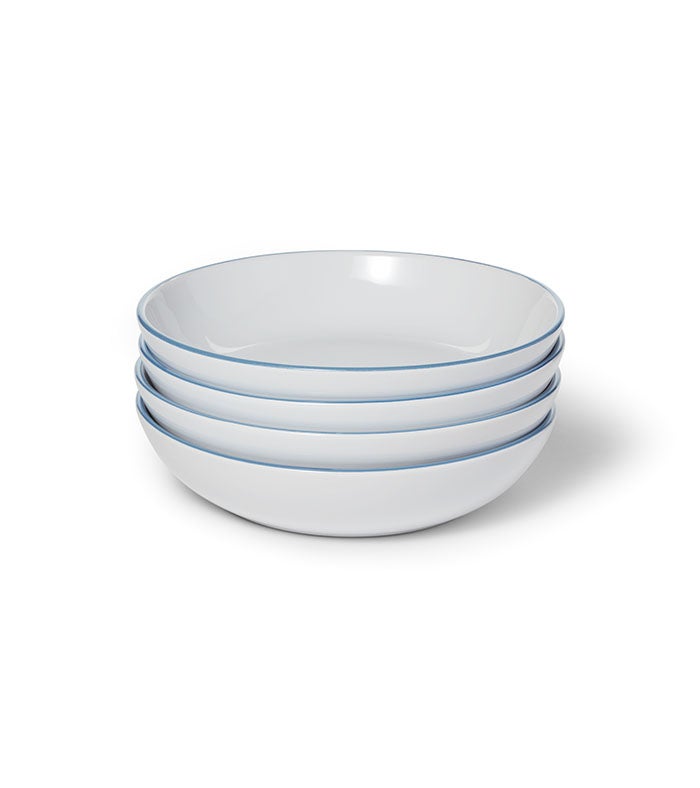 Ocean Blue Stripes Ceramics Dining Collection