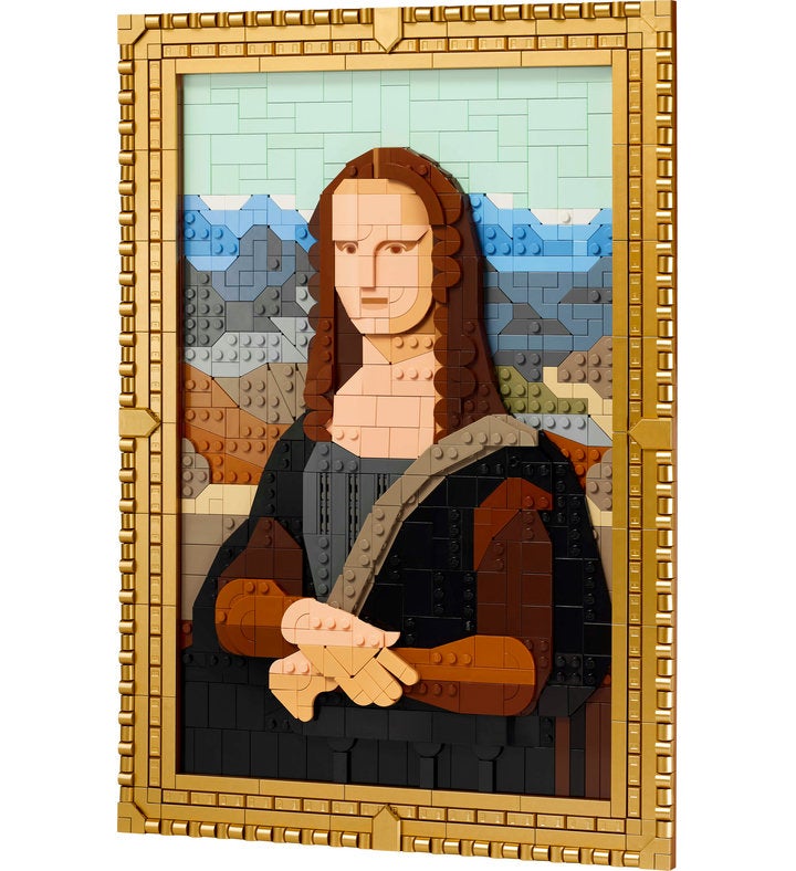 LEGO Art Mona Lisa Painting Building Set For Adults 31213