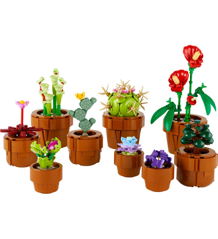 LEGO Icons Tiny Plants Building Set For Adults 10329