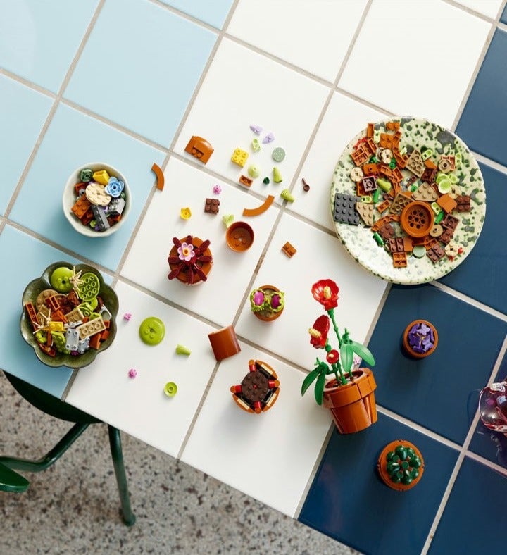 LEGO Icons Tiny Plants Building Set For Adults 10329