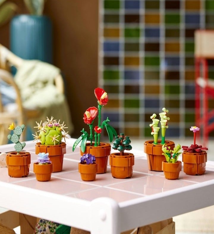 LEGO Icons Tiny Plants Building Set For Adults 10329