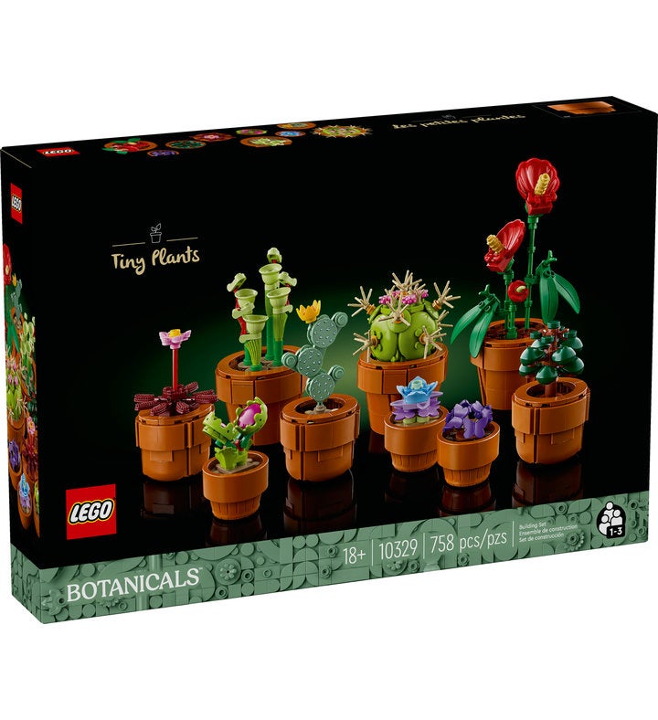 LEGO Icons Tiny Plants Building Set For Adults 10329