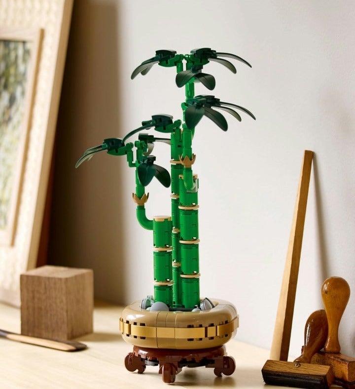 ぼん LEGO Botanicals Lucky Bamboo Plant Decor | Marketplace | 1800Flowers