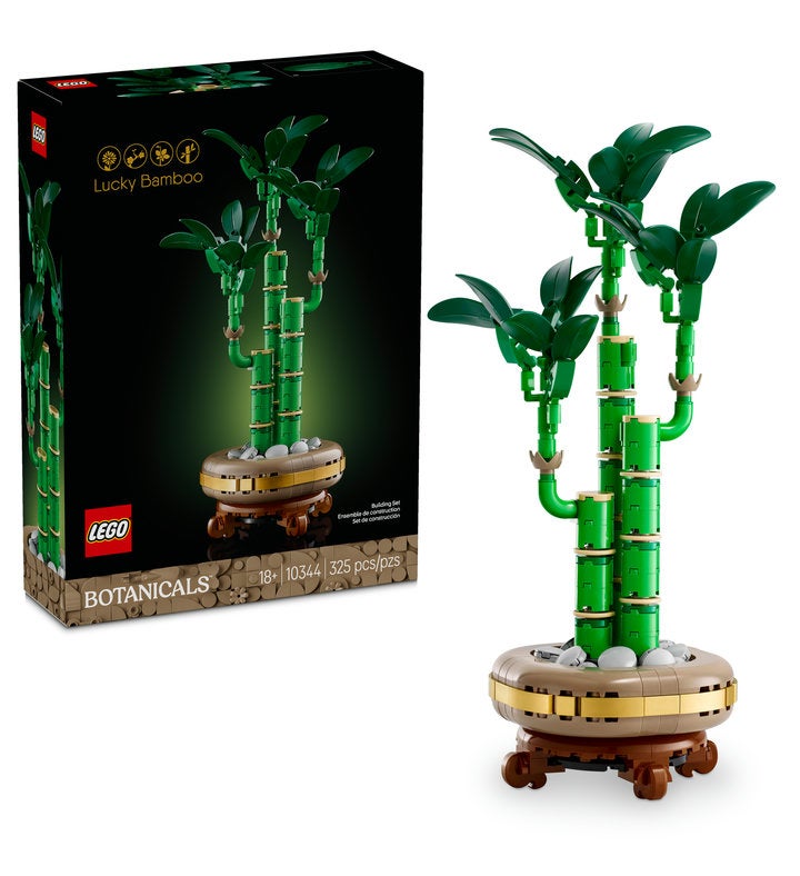 LEGO Botanicals Lucky Bamboo Plant Decor 10344