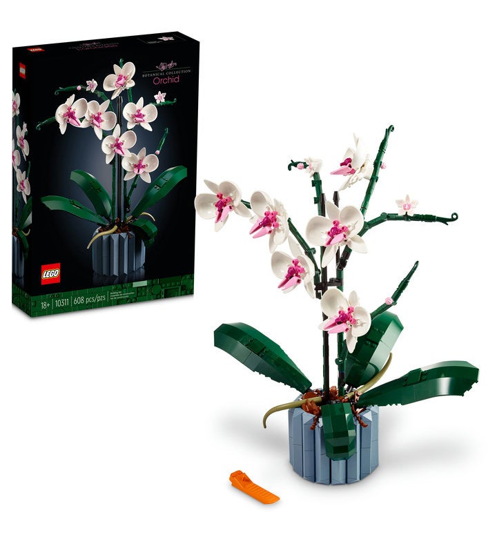 Lego Orchid 10311 Plant Decor Building Kit 608 Pieces