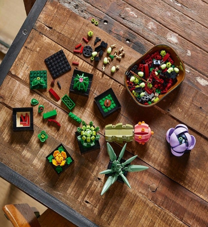 LEGO Succulents 10309 Plant Decor Building Kit | 1800Flowers