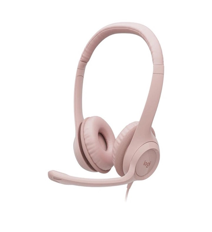 Logitech Usb Headset H390    rose
