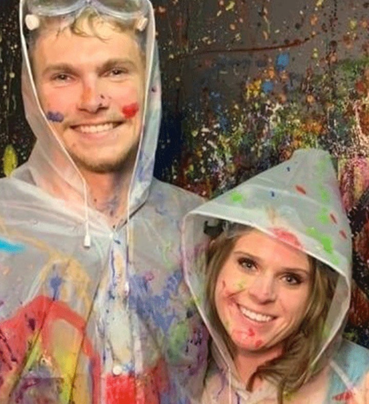 Fun Splatter Painting Date Night For Two - Dallas