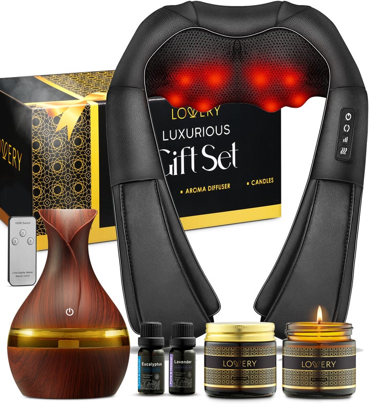 Aromatherapy Spa Gift Set   8pc Ultimate Relaxation Massage Kit