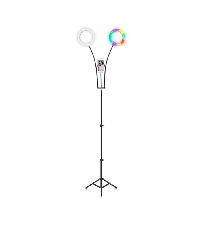Supersonic Pro Live Stream Selfie Ring Light With Floor Stand