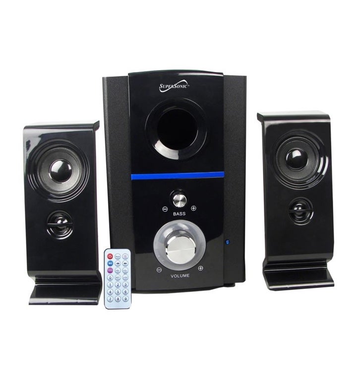 Supersonic Bluetooth Multimedia Speaker System 25w With Remote