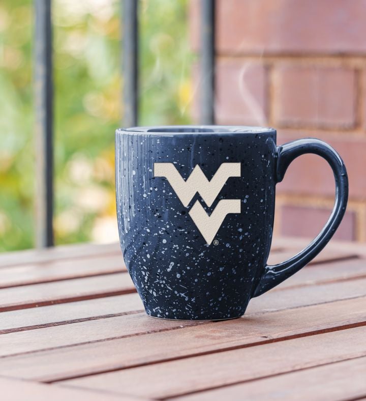 College 16 Oz Laser Engraved Ceramic Coffee Mug