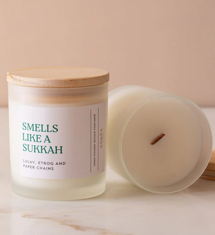 Smells Like A Sukkah - Lulav, Etrog, And Paper Chains Scented Candle