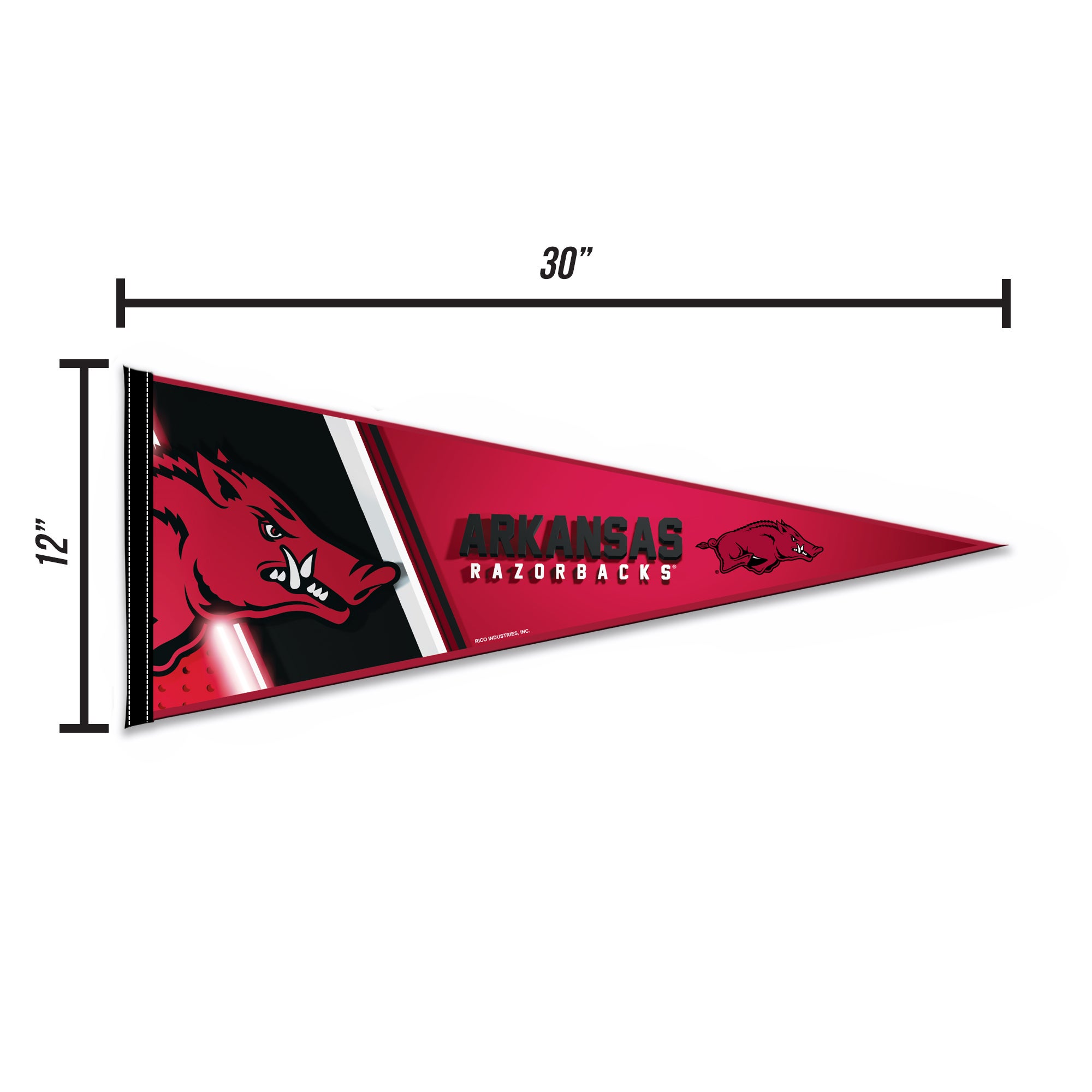 Primary Soft Felt 12X30 Pennant W/ Header Card