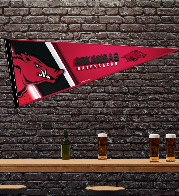 Primary Soft Felt 12X30 Pennant W/ Header Card