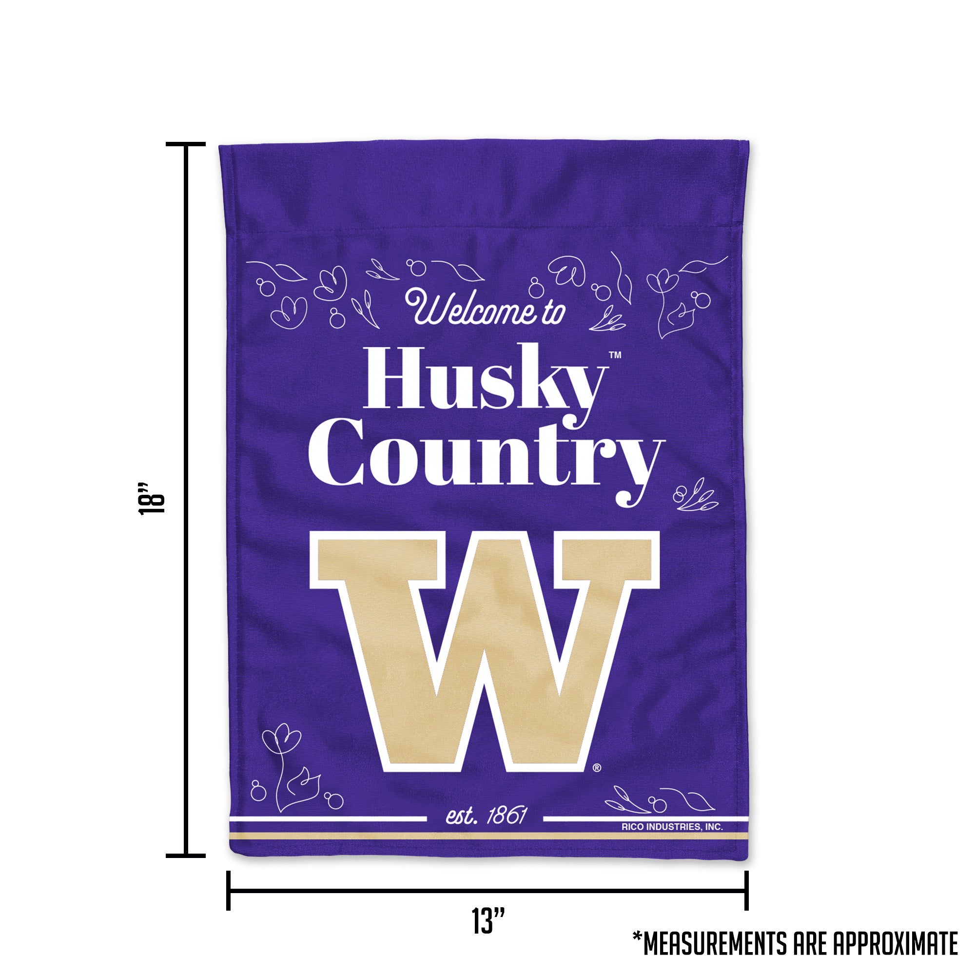 Double Sided Garden Flag