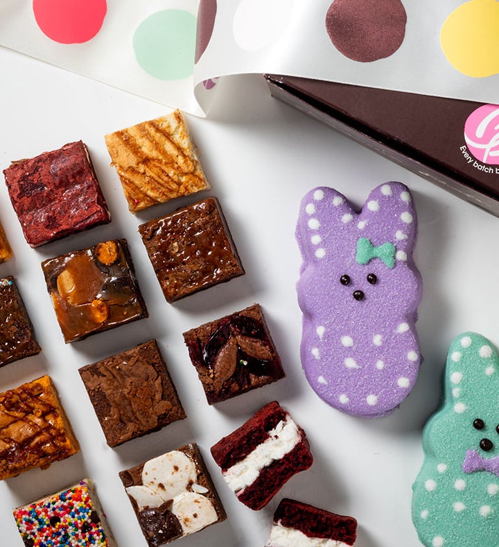 Bunny Mojis Brownies
