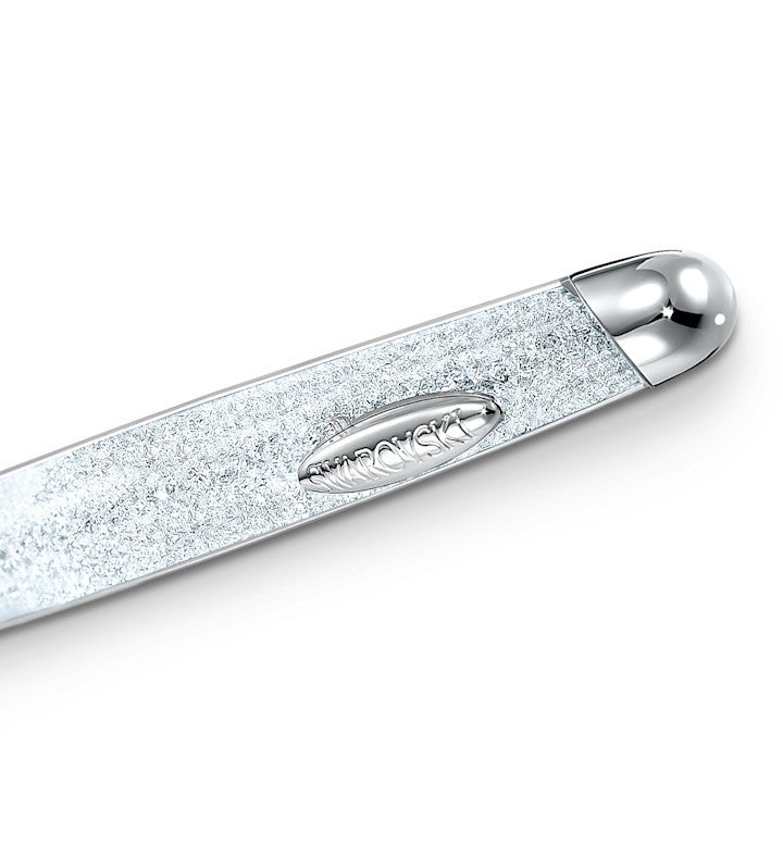Crystalline Nova Ballpoint Pen, Silver Tone, Chrome Plated