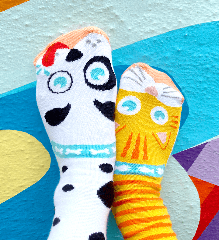 Cat & Dog Pals Socks
