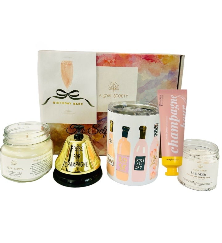Rose & Relax Birthday Gift Box