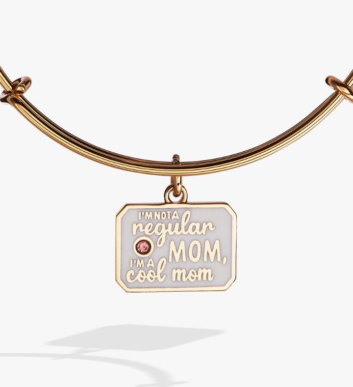 “i’m Not A Regular Mom, I’m A Cool Mom” Charm Bangle