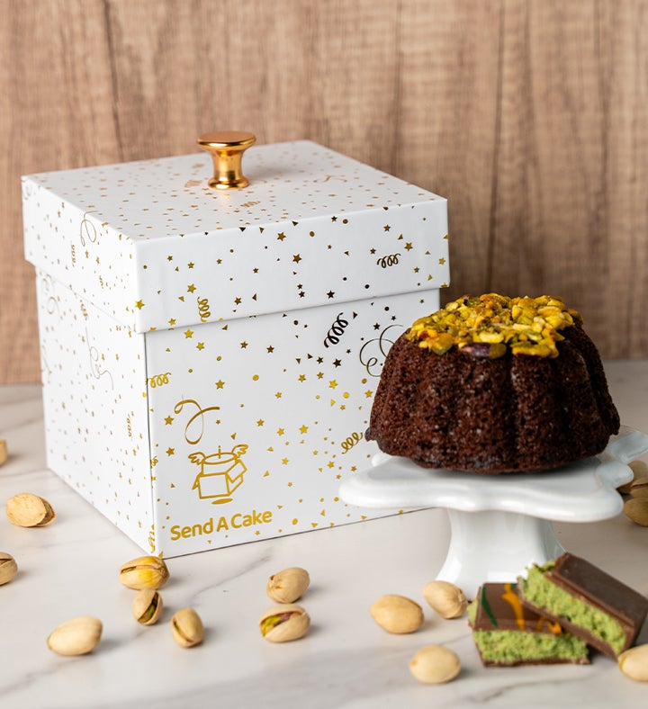 Dubai Cake Explosion Gift Bundle | Marketplace | 1800Flowers