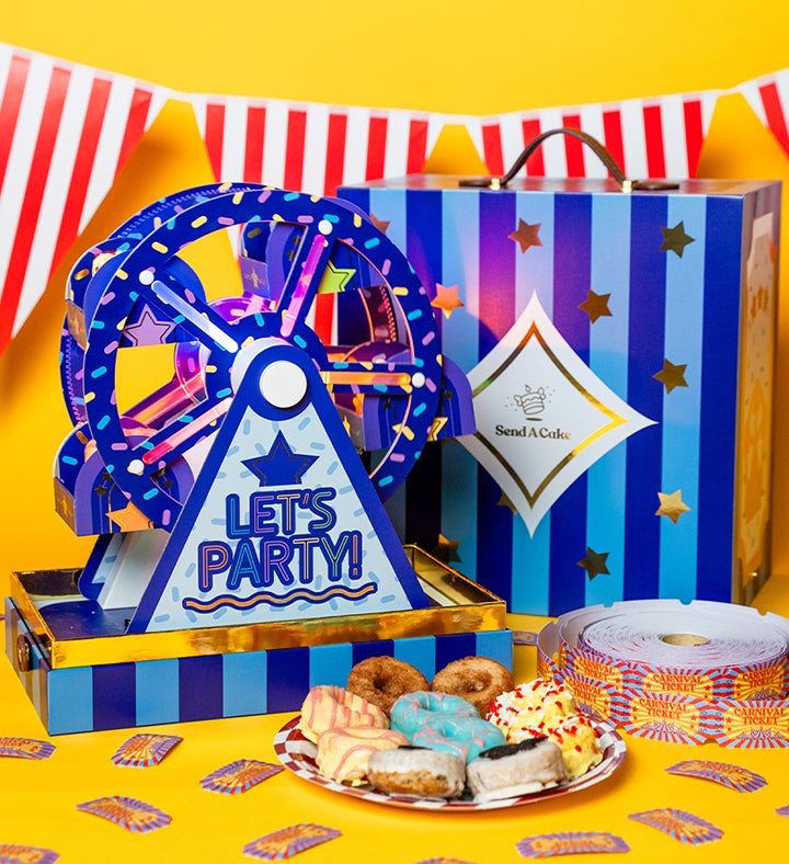 Party Time Ferris Wheel With Mini Donuts
