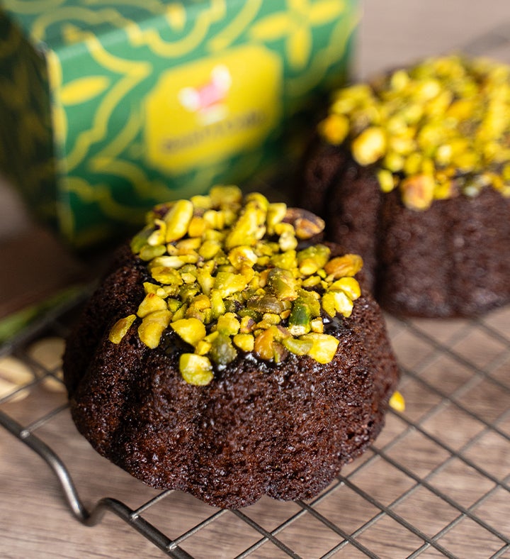 Dubai Chocolate Cake Duo