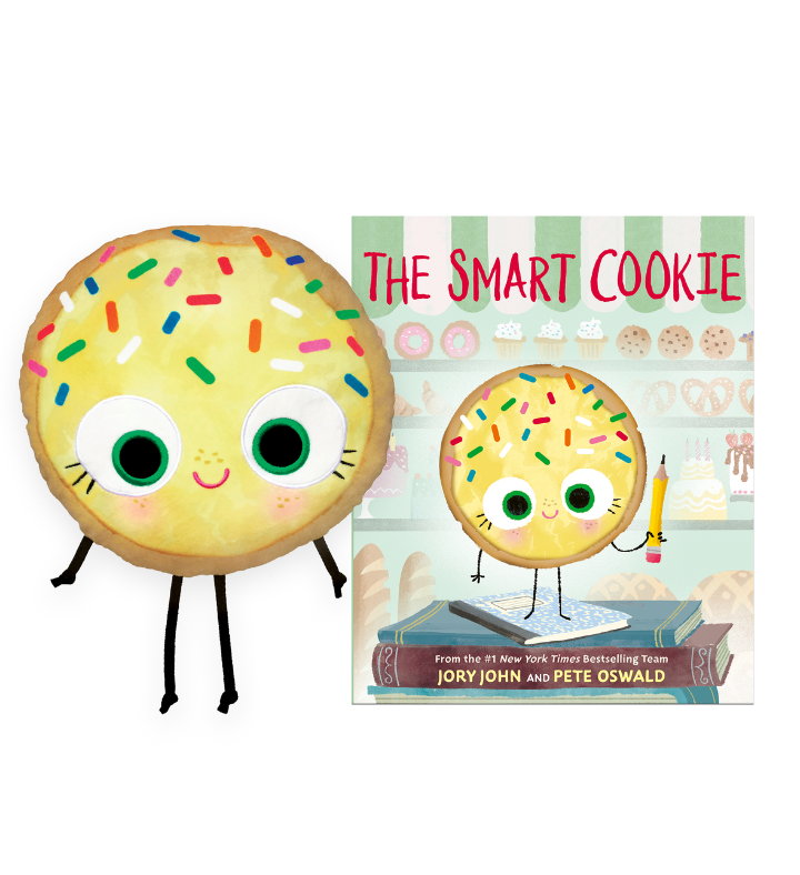 The Smart Cookie Plush And Book Gift Set