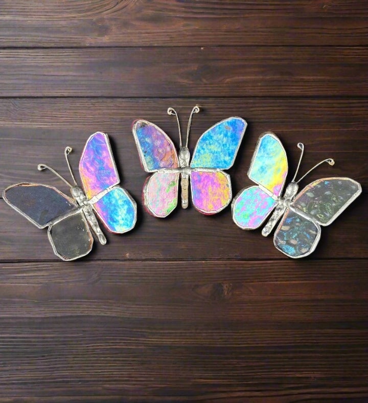 Celebration Of Life Glass Butterfly – Memorial Gift With Poem And Card