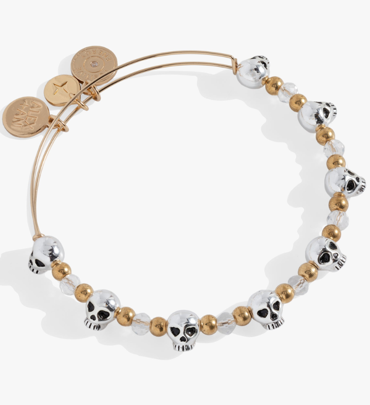 Skull Beaded Bangle