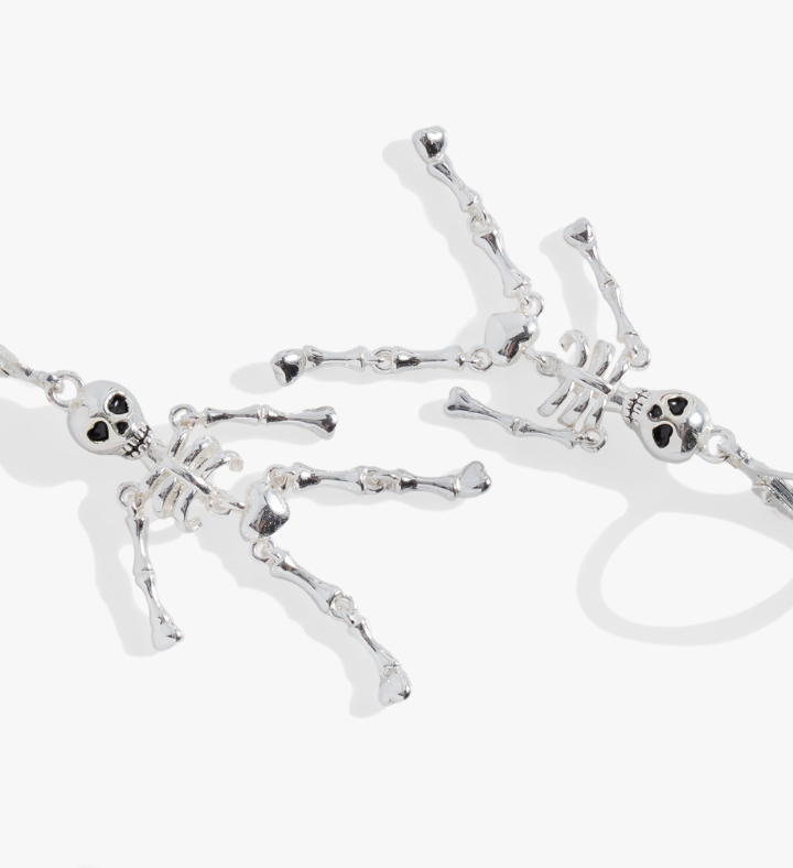 Skeleton Drop Earring