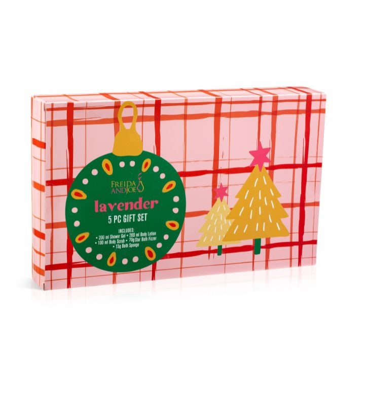 Lavender Fragrance 5-Piece Bath and Body Collection Gift Box