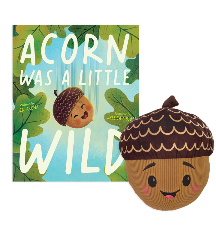 Acorn Was A Little Wild 8.5" Plush And Hardcover Book