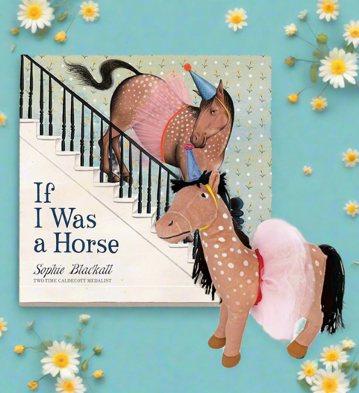 If I Was A Horse 10" Plush And Hardcover Book Gift Set